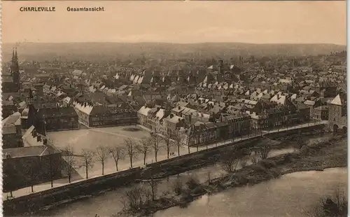 CPA Charleville-Mézières Charleville-Mézières Gesamtansicht 1913