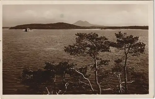 Thammühl-Hirschberg am See Staré Splavy Doksy Blick über den See 1930