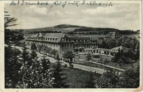 Ansichtskarte Bad Brambach Kurhotel 1934