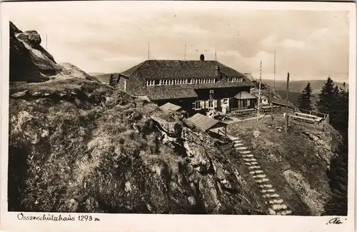 .Bayern Osserschutzhaus Bayr. Alpen 1293 m Bayern (Allgemein) 1937