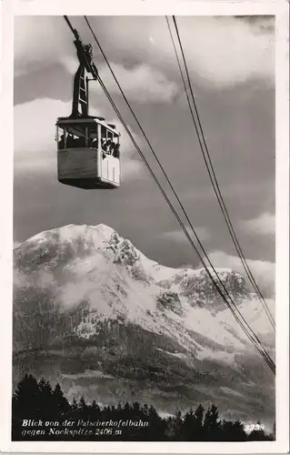 Ansichtskarte Igls Blick von der Patscherkofelbahn gegen Nockspitze 1950