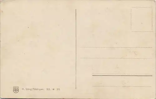 Achern-Ottenhöfen Waterfall/Wasserfälle Edelfrauengrab Schwarzwald 1928