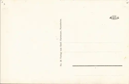 Ansichtskarte Überlingen Rathaussaal 1932