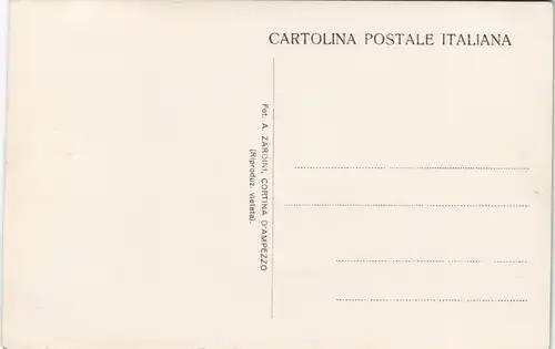 Cartoline Cortina d´Ampezzo POMAGAGNON Panorama Ansicht 1940