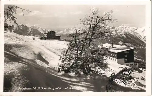 Ansichtskarte Igls Patscherkofel Berghotel und Schutzhaus 1956