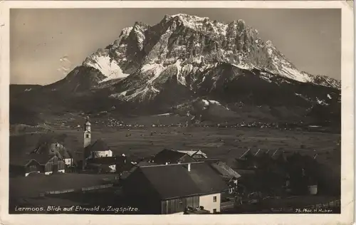 Ansichtskarte Lermoos Panorama-Ansicht (AK Serie Deutsche Heimatbilder) 1925