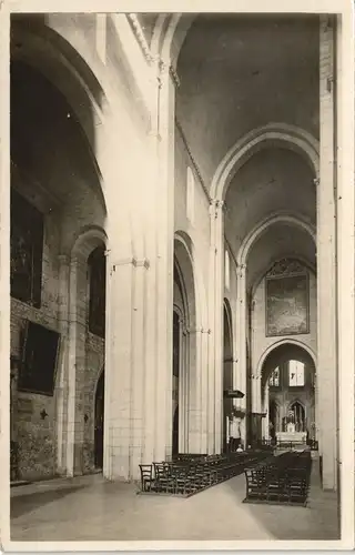 CPA Arles Innenansicht - Kirchenschiff 1955