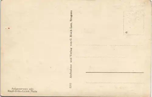 Ansichtskarte Meersburg Luftbild Vogelschau-Perspektive 1940