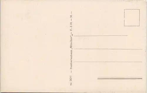 Ansichtskarte Mittenwald Panorama gegen Karwendel 1920