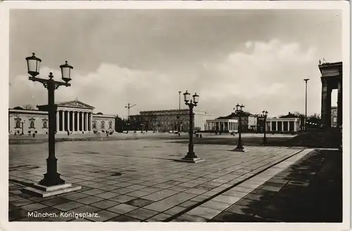 Ansichtskarte München Königsplatz 1940
