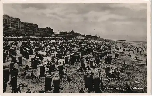 Postkaart Scheveningen-Den Haag Den Haag Strandleben Strandleven 1930
