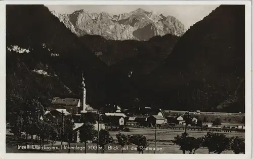 Ansichtskarte Inzell / Obb. Panorama Blick auf die Reiteralpe 1930