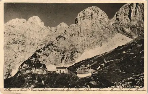 Ansichtskarte Ellmau Partie an der Grattenhütte 1928