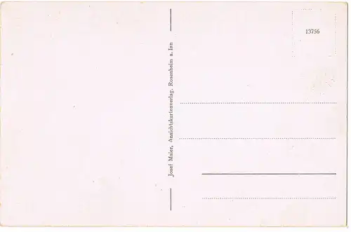 Rimsting am Chiemsee (LK Rosenheim) Chiemsee  Hochgern  Hochfelln 1934