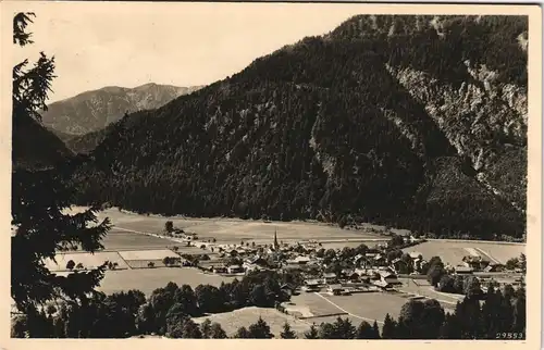 Ansichtskarte Bayrischzell Blick auf die Stadt 1941