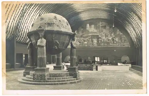 Ansichtskarte München Ausstellung D.V.A. - Halle I Skulptur 1925