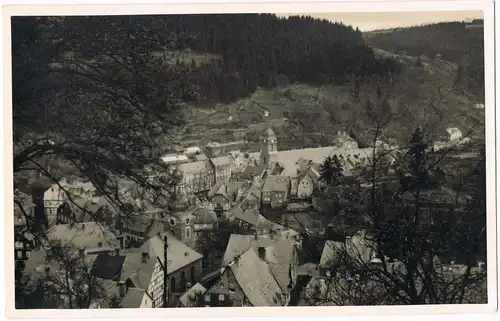 Foto Monschau/Eifel Montjoie Blick auf die Stadt 1930 Privatfoto