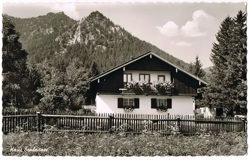 Neuhaus-Schliersee Haus Bonleitner NEUHAUS Schliersee Rauheckstraße 1970