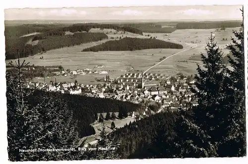 Titisee-Neustadt Panorama-Ansicht Höhenluftkurort Schwarzwald 1957