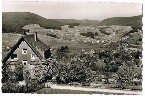 Ansichtskarte Baiersbronn Panorama-Ansicht, Schwarzwald 1957
