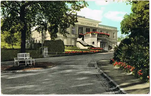 Ansichtskarte Bad Soden (Taunus) Inhalatorium 1965