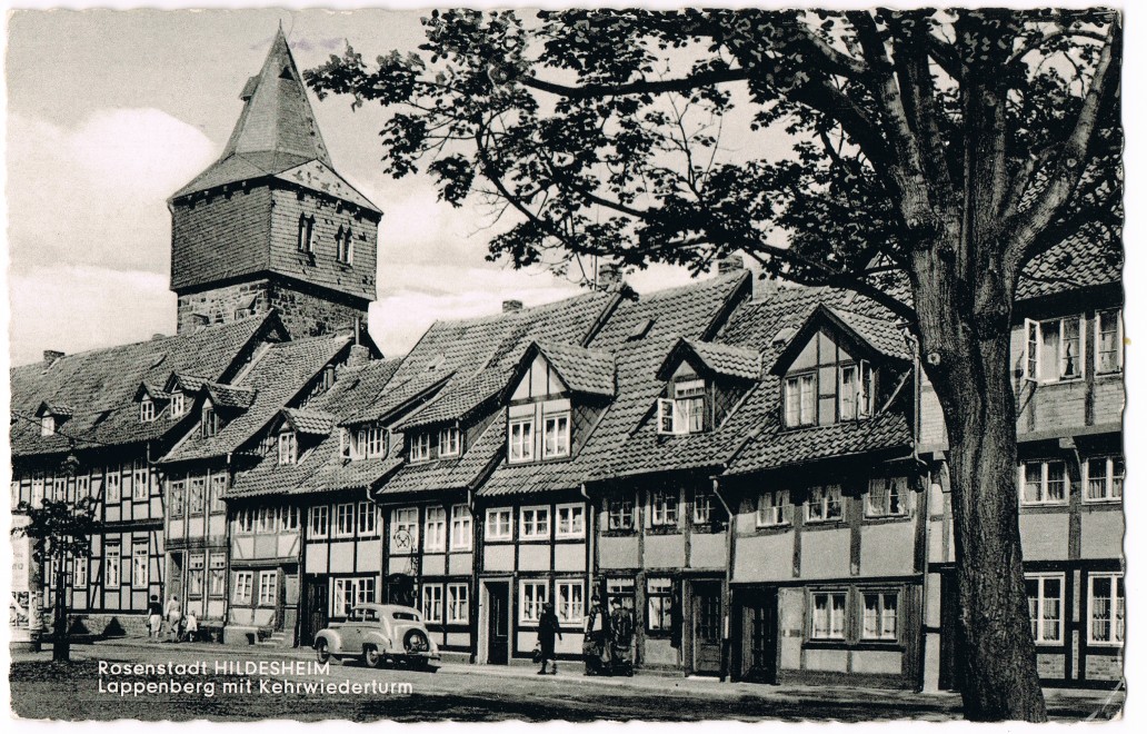 Ansichtskarte Hildesheim Lappenberg mit Kehrwiederturm