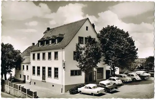 Johannesberg (Bayern) Hotel-Restaurant Sonne Bes. Jos. Eizenhöfer 1960