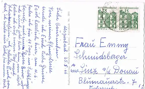 Sahlenburg-Cuxhaven MB mit Hamburgisches Seehospital Nordheim-Stiftung 1966
