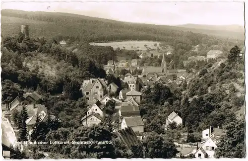 Ansichtskarte Stromberg (Hunsrück) Panorama-Ansicht, Ort im Hunsrück 1964