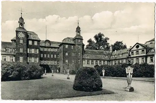 Ansichtskarte Schwetzingen Schloss Eingang (Castle Postcard) 1955