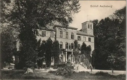 Ansichtskarte Ascheberg Schloß b Plön Holstein 1907