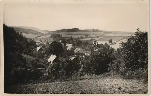 Niederfrauendorf-Glashütte  1934  über Dippoldiswalde (eckiger Langstempel)