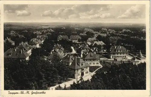 Ansichtskarte Grafenwöhr Blick über den Truppenübungsplatz 1935