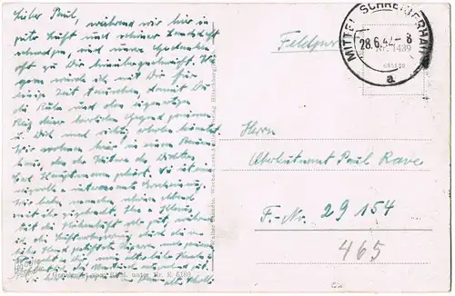 Postcard Schreiberhau Szklarska Poręba Panorama-Ansicht 1942   Feldpost