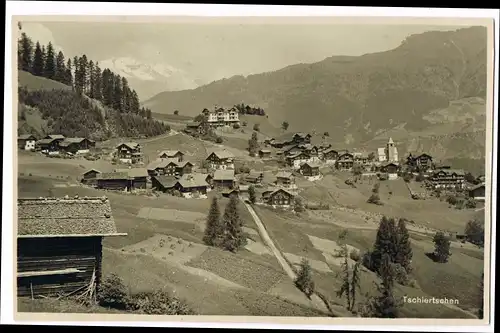 Foto Tschiertschen Stadtpartie 1932 Privatfoto