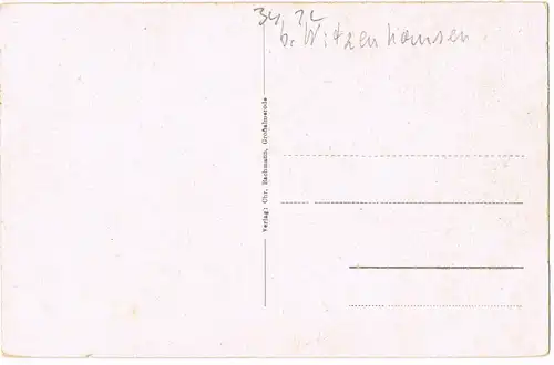 Ansichtskarte Großalmerode ROTER SEE AM HESSELBÜHL BEI GROSSALMERODE 1930