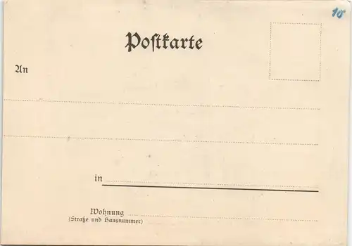Ansichtskarte Nürnberg Bratwurstglöcklein - Belegschaft 1907