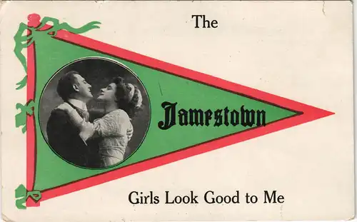 Jamestown (North Dakota) Studentika Universität - Girls Look Good to me 1913