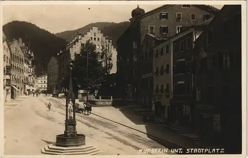 Ansichtskarte Kufstein Stadtplatz 1931