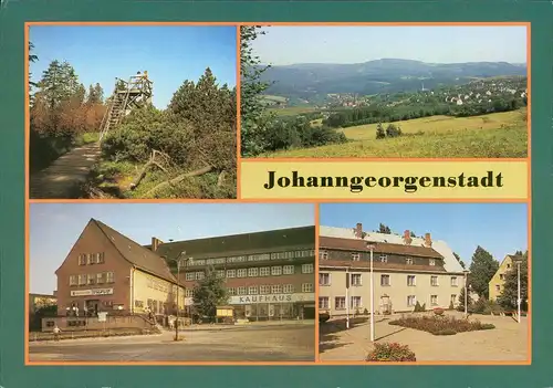Johanngeorgenstadt Hochmoor NSG Kleiner Kranichsee, Kaufhaus, Ehrenhain 1990