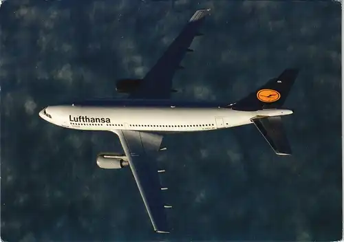Ansichtskarte  Lufthansa Airbus A310-200 Flugzeuge von Airbus 1998