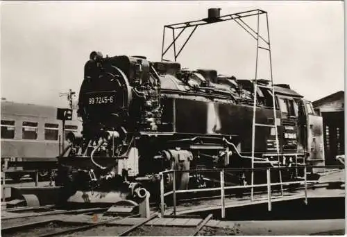 Ansichtskarte  99 7245-6 Verkehr/KFZ - Eisenbahn/Zug/Lokomotive 1978