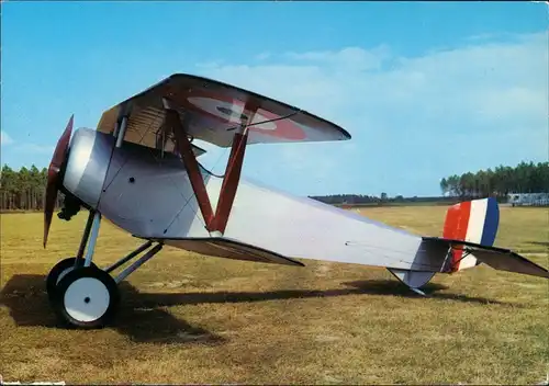 Ansichtskarte  NIEPORT I 1915 Historisches Flugzeug Motiv-AK Airplane 1976