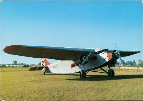Ansichtskarte  FORD Tri-Motor 1928 USA Flugzeug Motiv-AK Airplane 1976