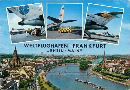 Flughafen-Frankfurt am Main WELTFLUGHAFEN FRANKFURT RHEIN-MAIN MB 1975