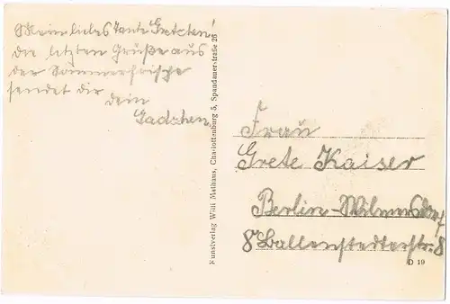 Ansichtskarte Himmelpfort-Fürstenberg/Havel Lychen - Die Woblitz 1928