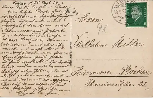 Ansichtskarte Köln Kölner Dom Innenansicht 1929