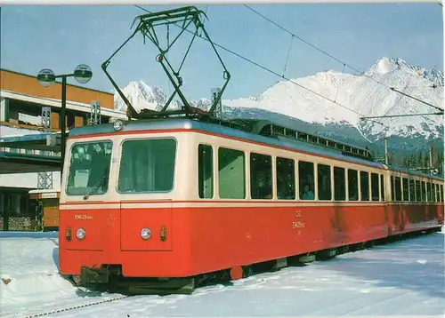 .Tschechien Elektrická motorová úzkorozchodná jednotka řady 1986