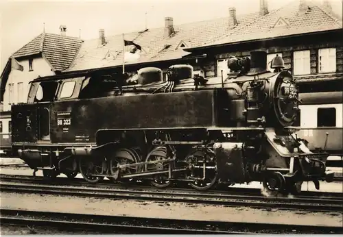 DDR Sammelkarte Eisenbahn Dampflokomotive Privatbahn Ostsee Region 1970