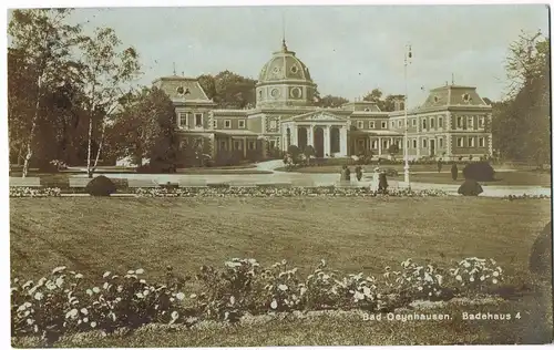 Ansichtskarte Bad Oeynhausen Badehaus 4 1926